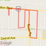 Short and Sweet route map