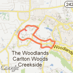 Sterling Ridge loop route map
