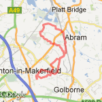 ashton to bamfurlong  circular route map