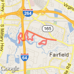 Seven Miles route map