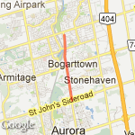 8km Lunch Run route map