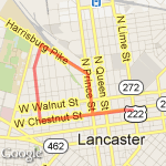 2.5 mile route route map