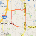 Major Roads  route map