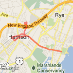 5 miler Harrison from 8SR route map