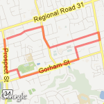 Lunch 5km Route route map