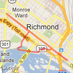 Night Run with the Girls route map