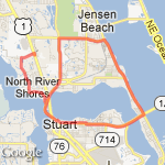 18 mile from fleet feet route map