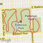 3 Mile Run route map