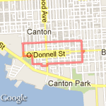 Mile Loop (West) route map
