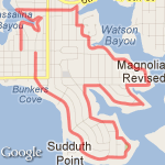 The Fun Cove  route map