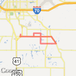 Mini Marathon Route route map