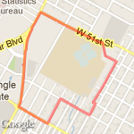 2 Mile Run in the Neighborhood route map