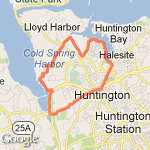 CSH 9 miler route map
