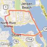 15 mile from fleet feet route map