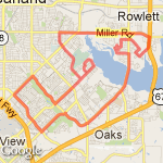 20 miler option 2 route map
