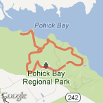 Pohick Bay 5k Race 3 route map