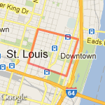 Downtown  route map