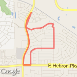 Up to Hebron route map