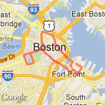 Bos Common loop route map