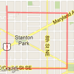 Capitol Hill Loop route map