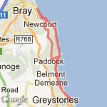 Bray Head Trail Run in aid of Fighting Blindness route map