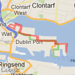 Eastpoint Port Running Loop route map