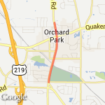 3 Mile Run route map