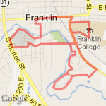 Masonic/ Cemetery/ Courthouse route map