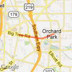 5 Mile Run #2  route map