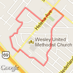 2.09 Miles  route map