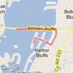 bellair bridge route map