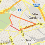 2 Mile run route map