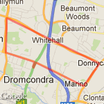 Azalea Christmas Day route map