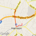 to track via harrison aven route map