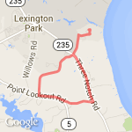 10 mile run route map