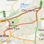 5.5 via old Harlow  route map