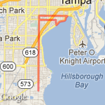 12.5 miles route map