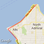 Duamish Head run route map