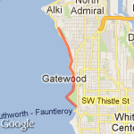 Lincoln Park loop route map