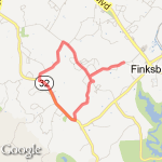 Big loop bird view route map