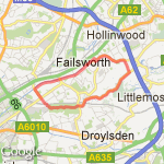 CLAYTON VALE RUN route map