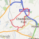 CHADDERTON PARK RUN route map