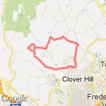 Home to Ford rd route map