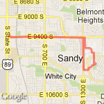 walkin to a movie route map