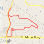 Getting lost in the neighborhood route map