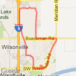 Costco Run route map