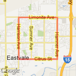 Rich's Route 2 route map