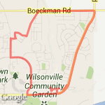Short cut run route map
