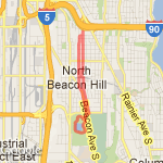 Jefferson Park route map