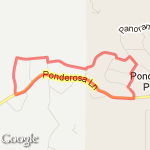 3 mile loop route map